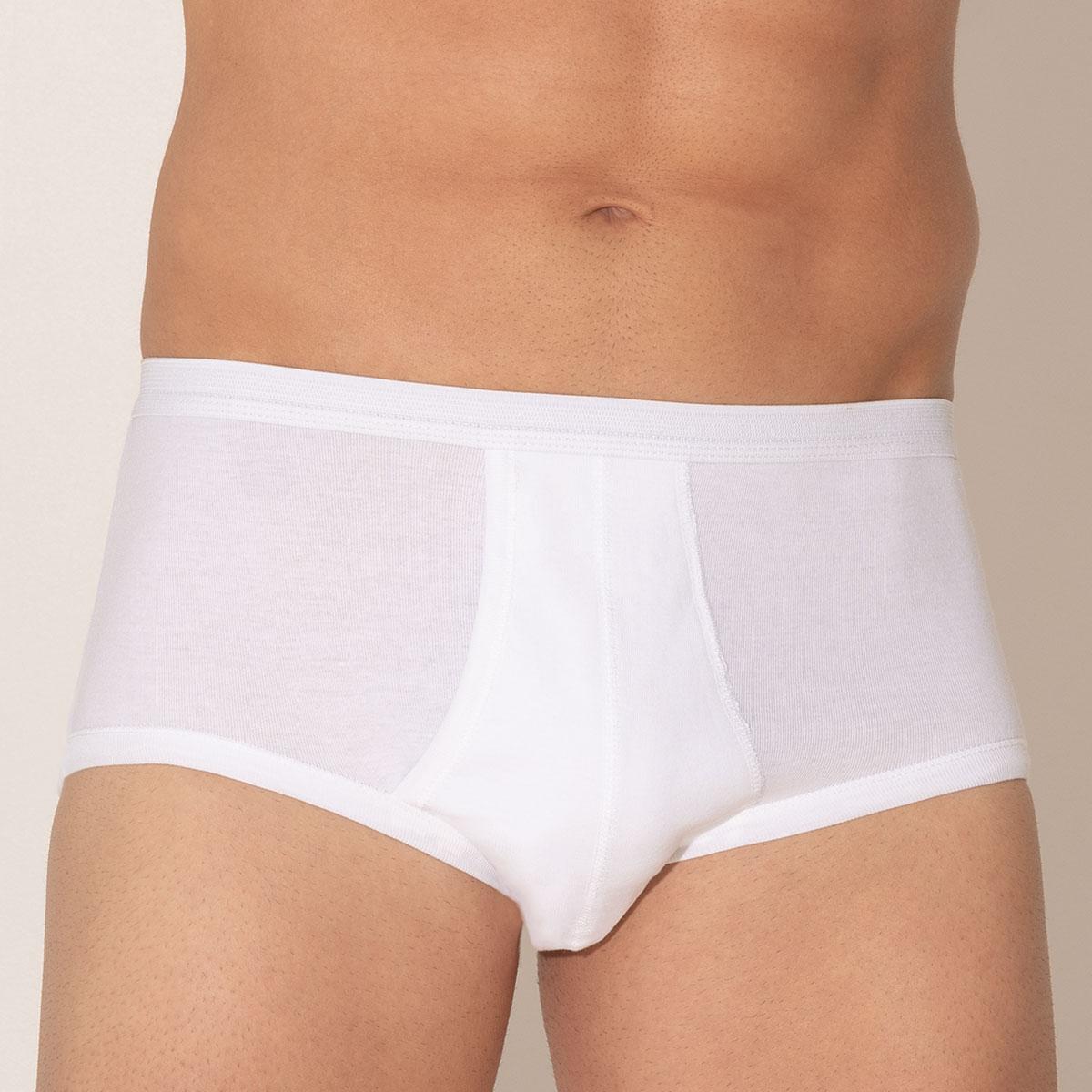 Slip taille haute ouvert homme Pur coton Premium Eminence