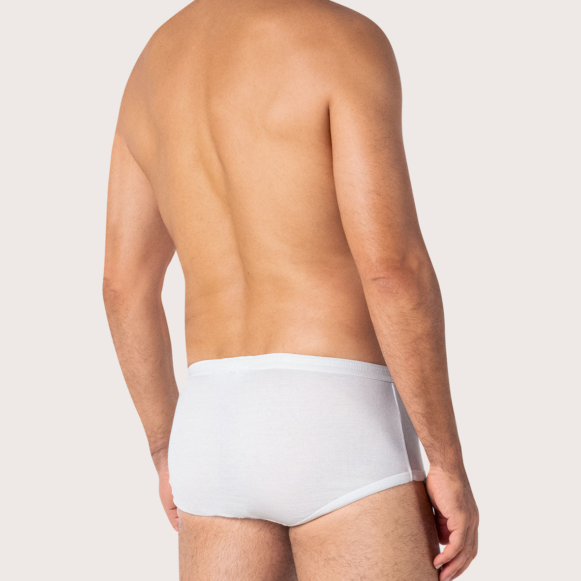 Slip taille haute ouvert homme Pur coton Premium Eminence
