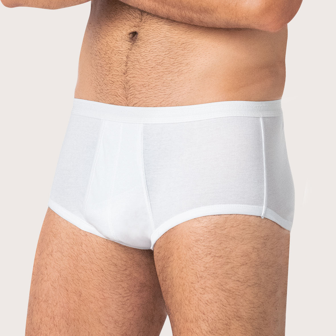 Slip taille haute ouvert homme Pur coton Premium Eminence