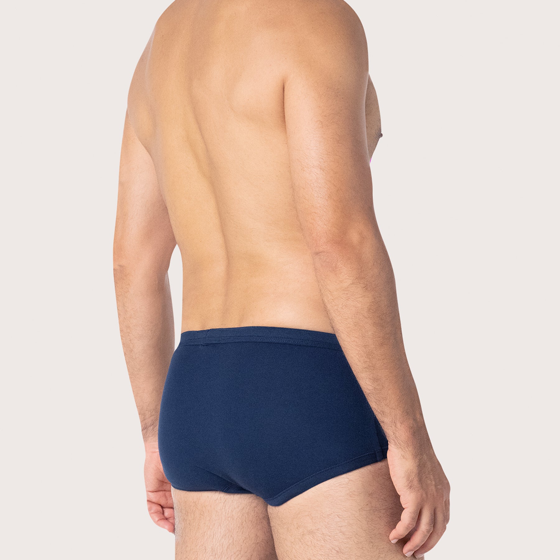 Slip taille haute ouvert Pur coton Premium Eminence