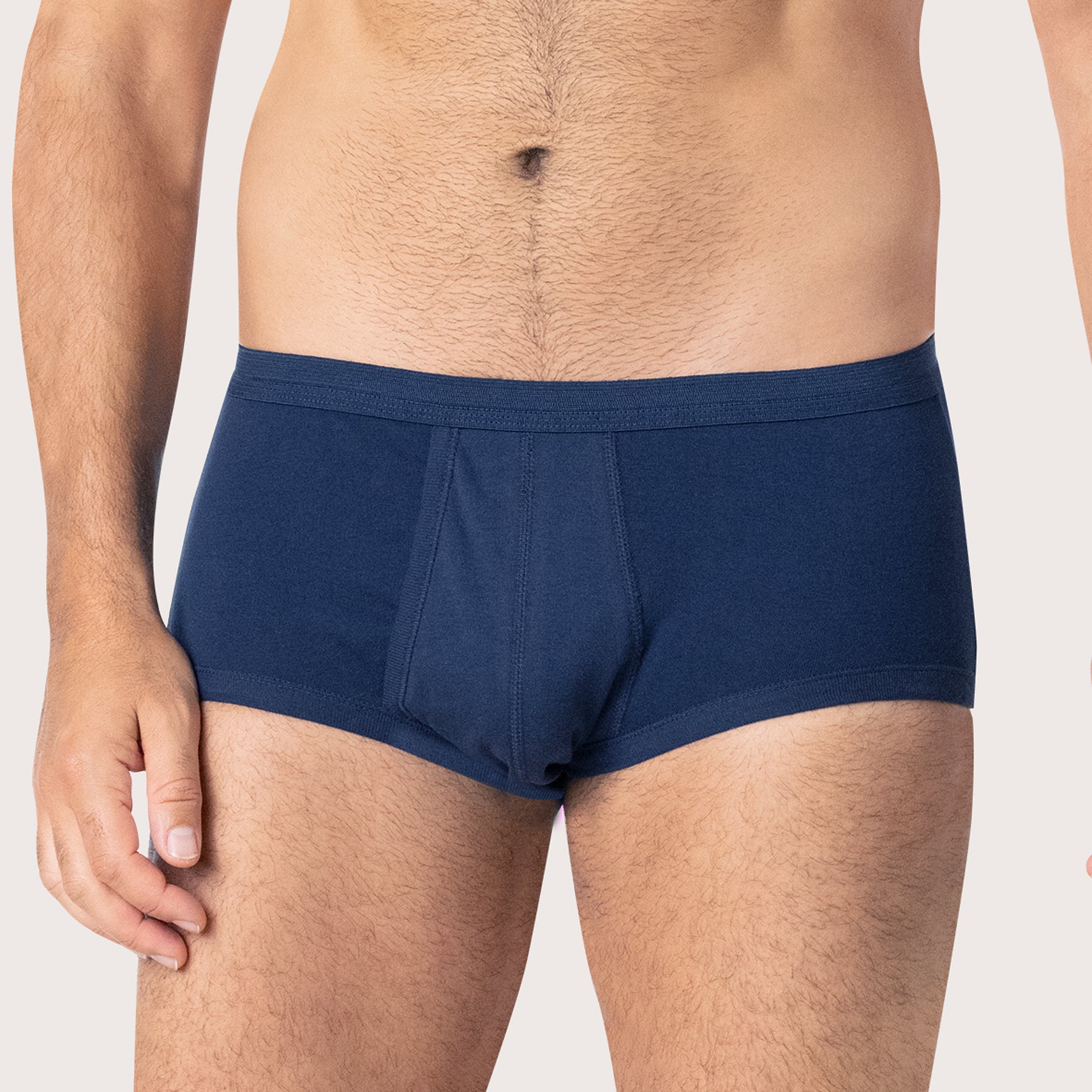 Slip taille haute ouvert Pur coton Premium Eminence