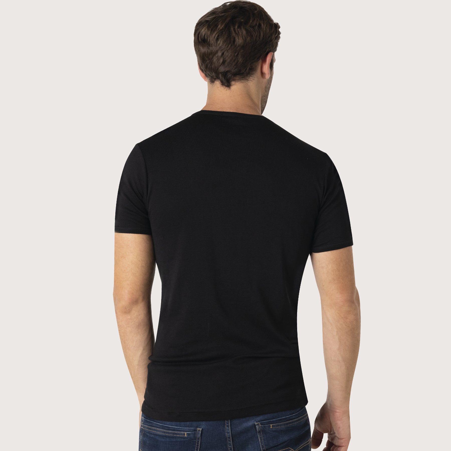 Tee-shirt col rond Pur coton Premium Eminence