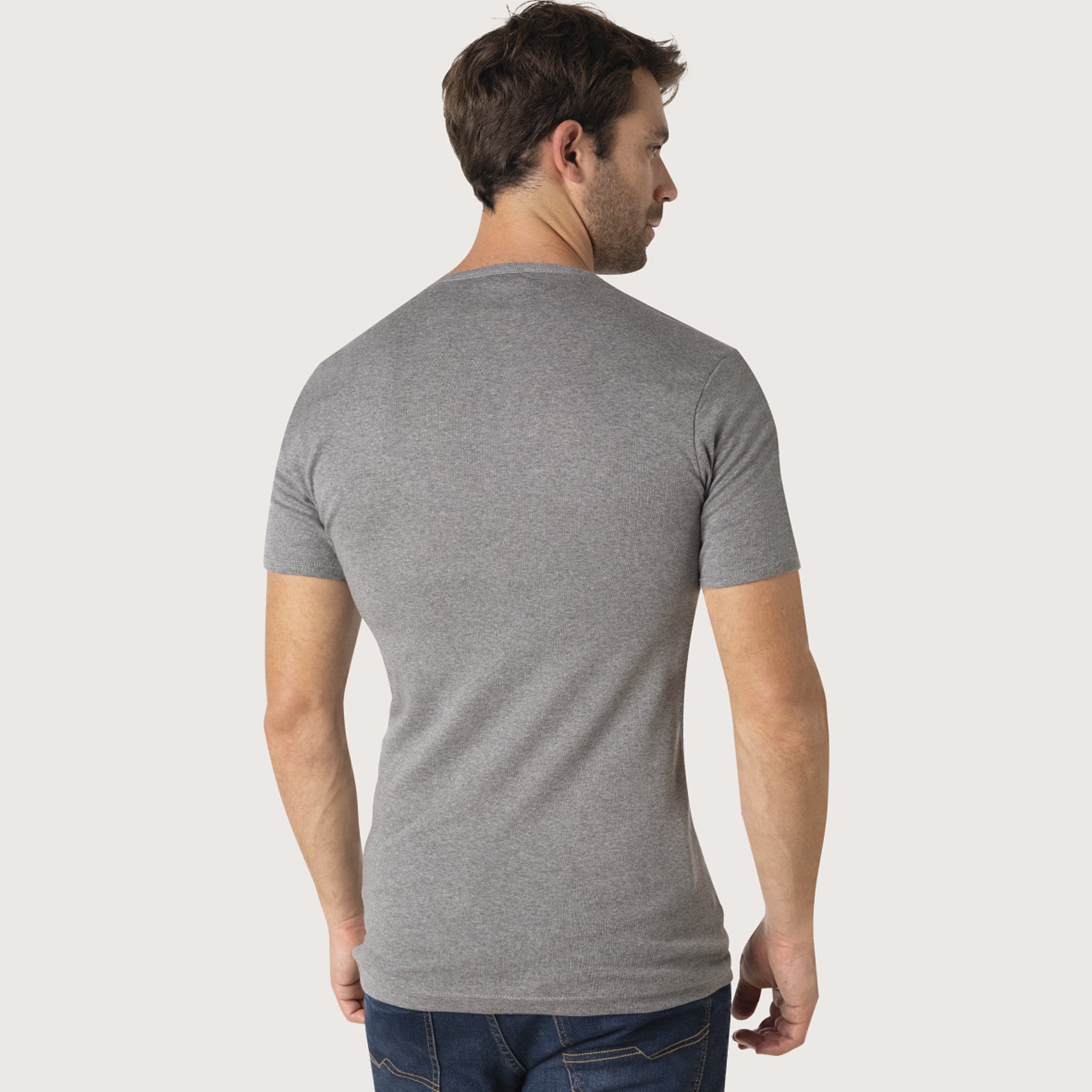 Tee-shirt col rond Pur coton Premium Eminence