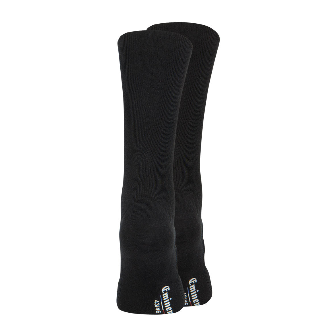 Chaussettes mi-hautes non-comprimantes homme coton peigné Fait en France Eminence