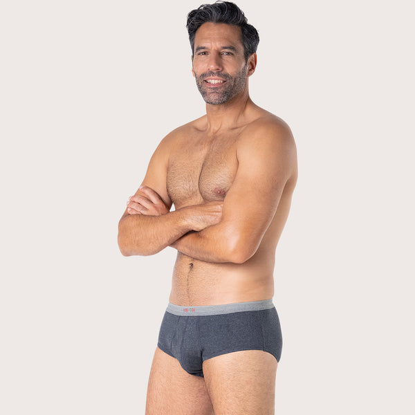 Slip taille haute ouvert Pur coton Premium Eminence