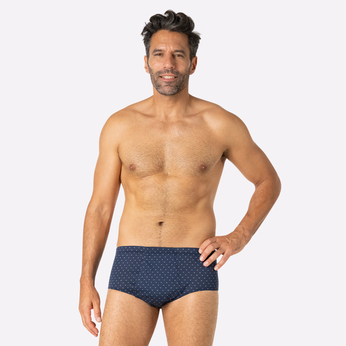 Slip Homme Eminence Taille Haute - Coton Mercerisé, Confortable, Ouvert