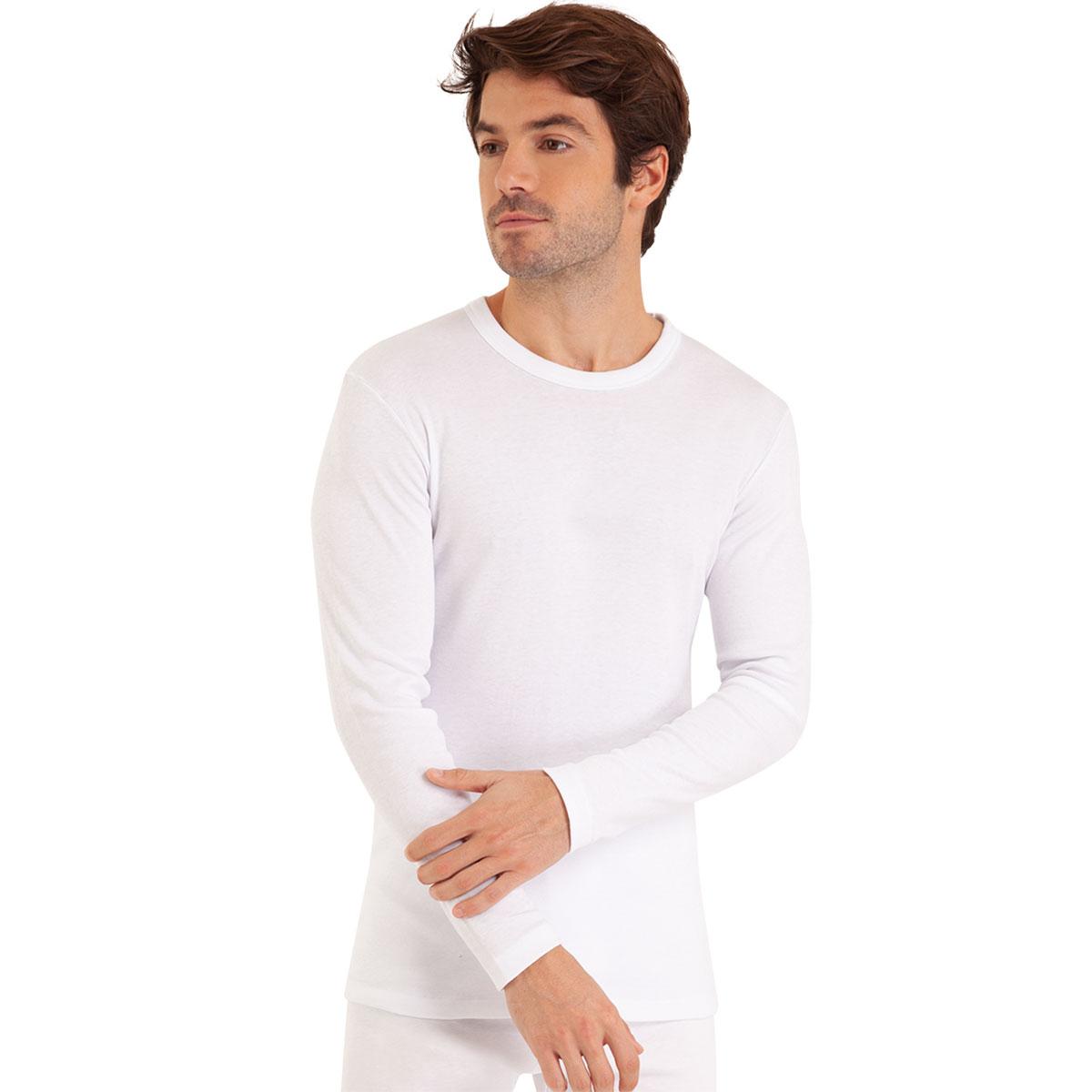 Tee-shirt col rond manches longues Ligne Chaude Eminence