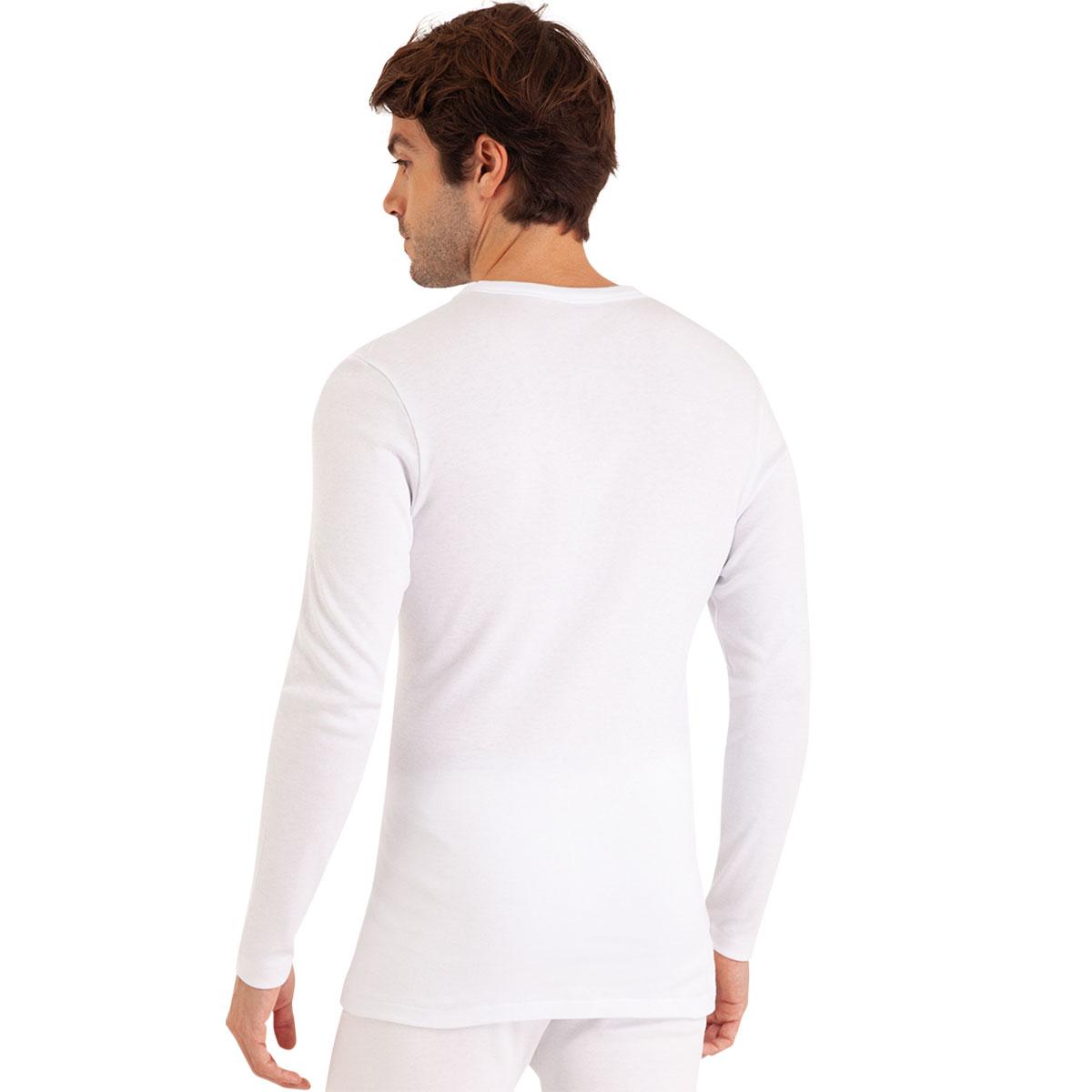 Tee-shirt col rond manches longues Ligne Chaude Eminence