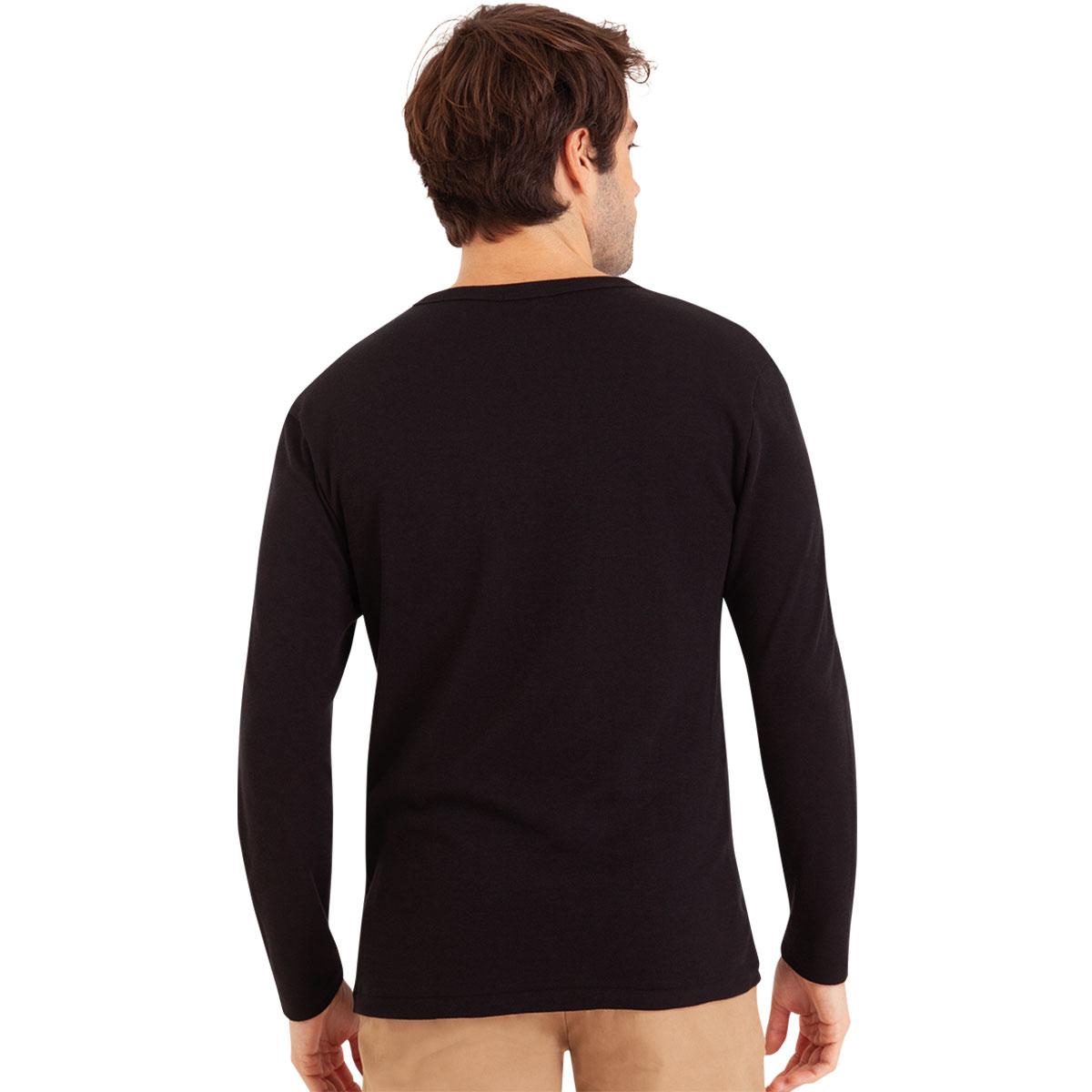 Tee-shirt col rond manches longues Ligne Chaude Eminence