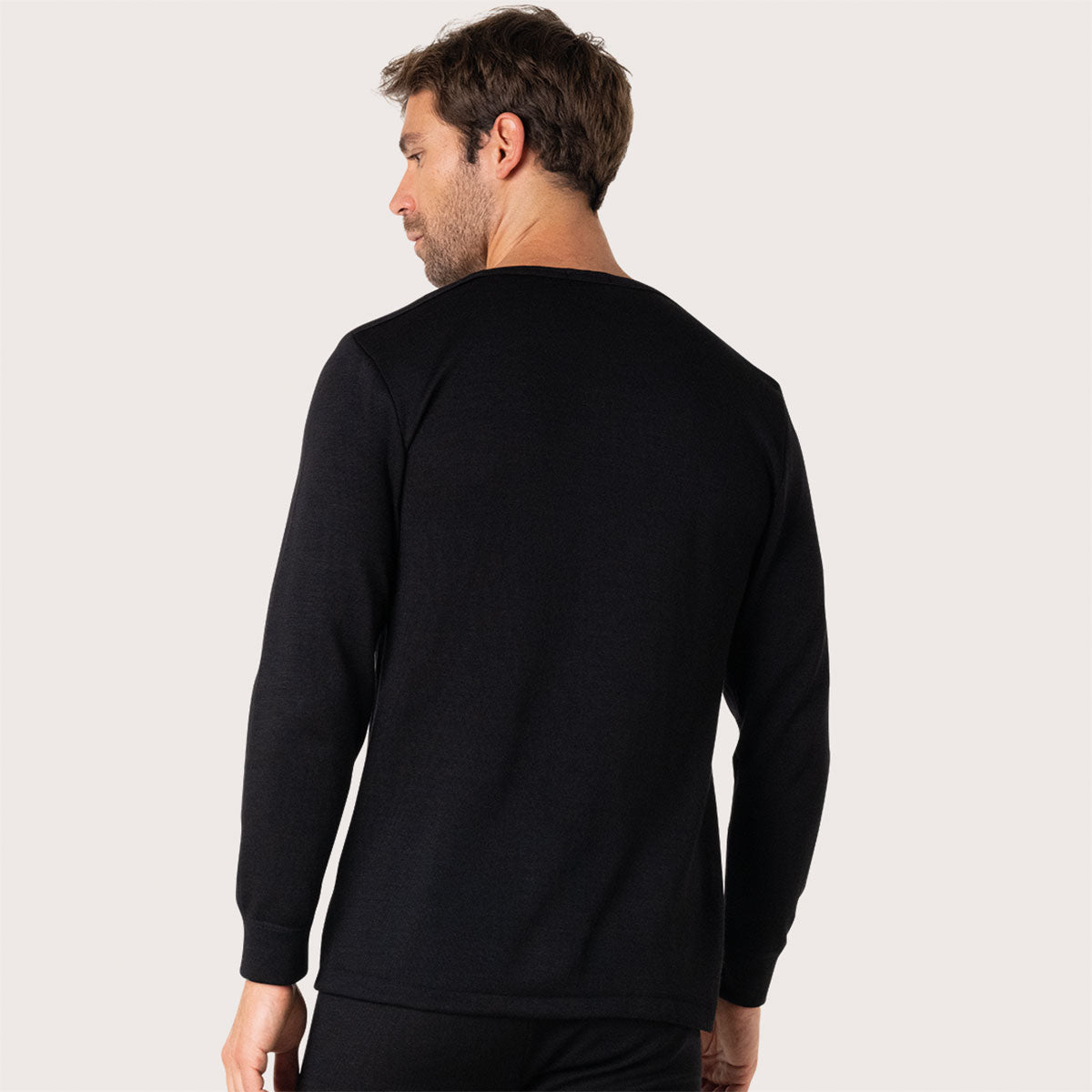 Tee shirt col rond manches longues homme Ligne Chaude Eminence