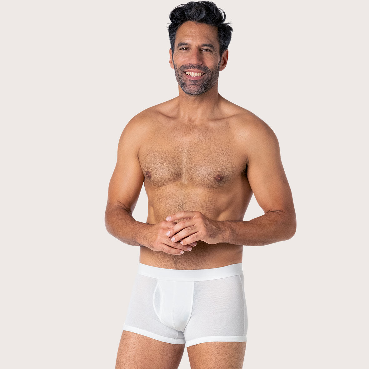 Boxer ouvert homme Pur Coton Premium Eminence