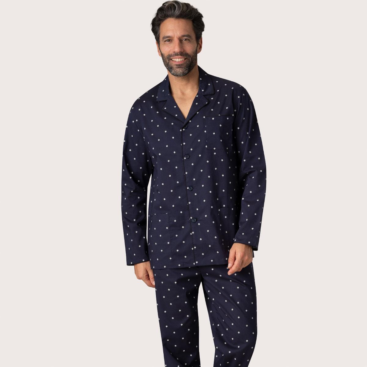 Pyjama long ouvert homme Chaine & Trame Eminence