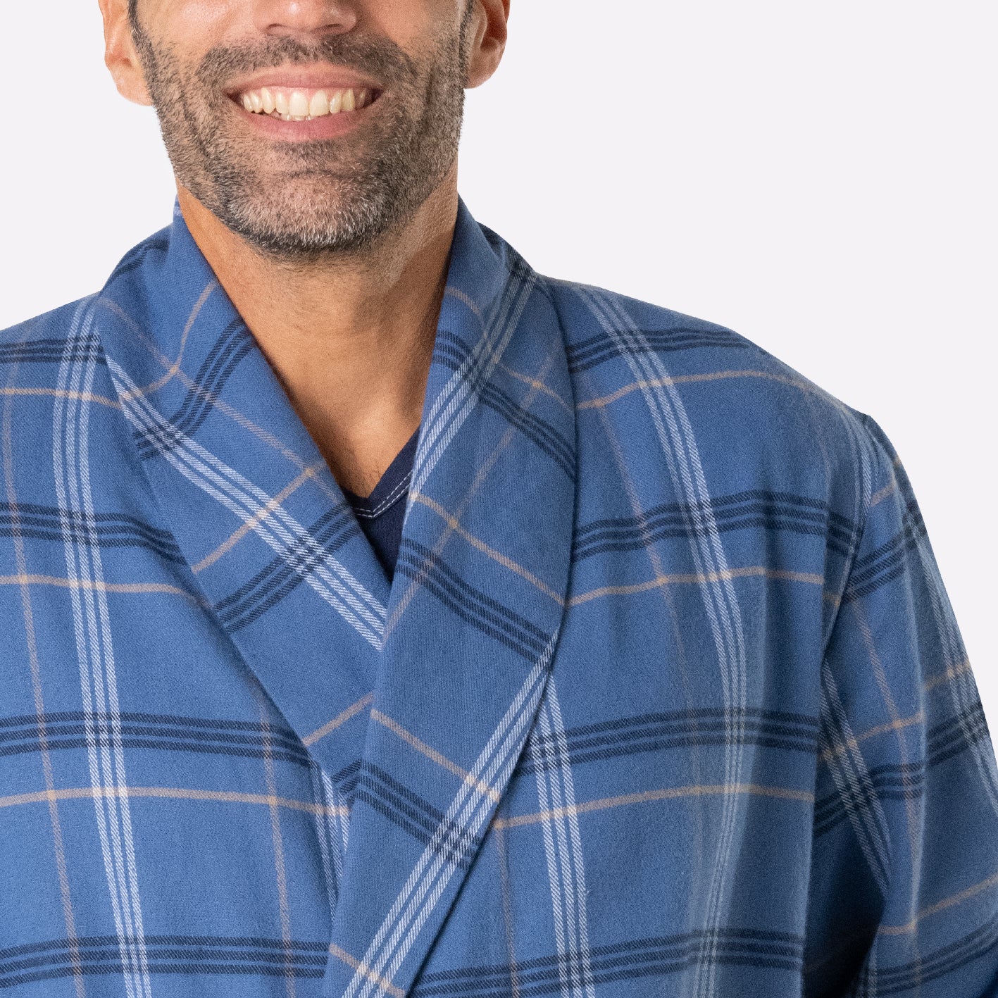 Robe de chambre homme flanelle Eminence