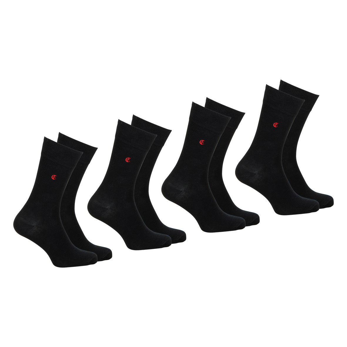 Lot De 3 Chaussettes Hautes Homme Coton Peigné – Douces, Respirantes, Confortables – Bleu, Noir, Blanc – Tailles 39-46