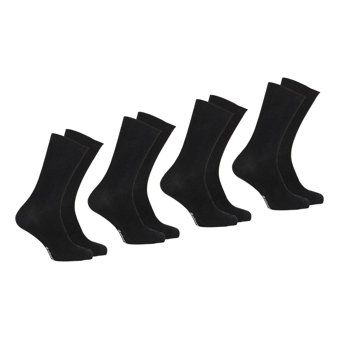 Lot de 4 mi-chaussettes non-comprimantes homme coton peigné Fait en France Eminence