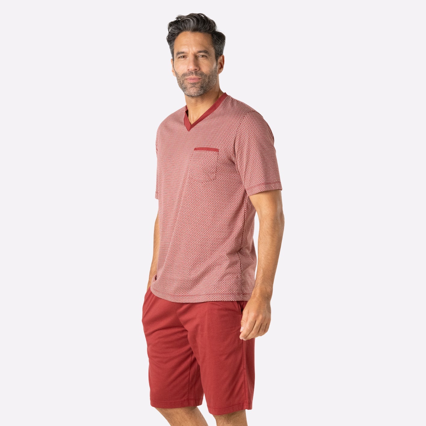 Pyjama Court Homme Ozabi - 100% Coton - Neuf Avec étiquettes