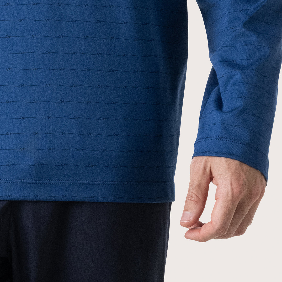 Pyjama long Mercerisé Homme Eminence - Vendu en boîte cadeau