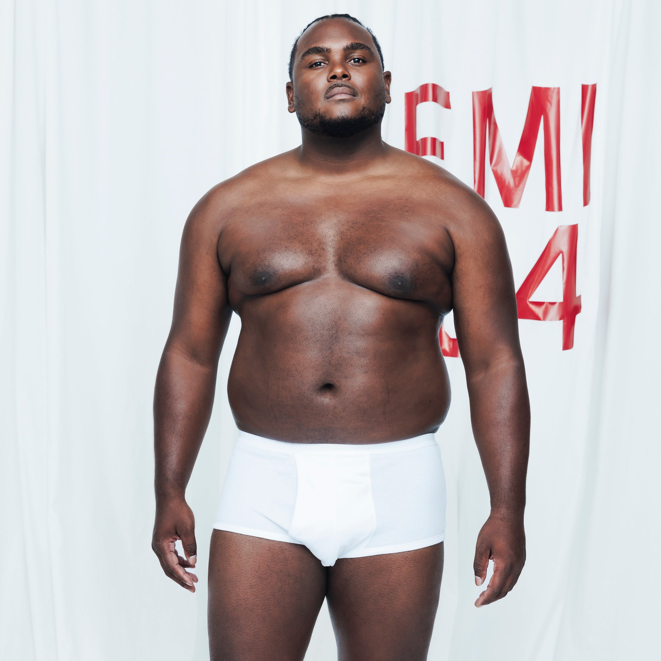 Slip taille haute ouvert homme Pur coton Premium Eminence