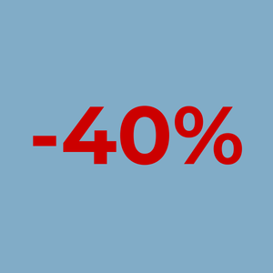 Soldes 40%
