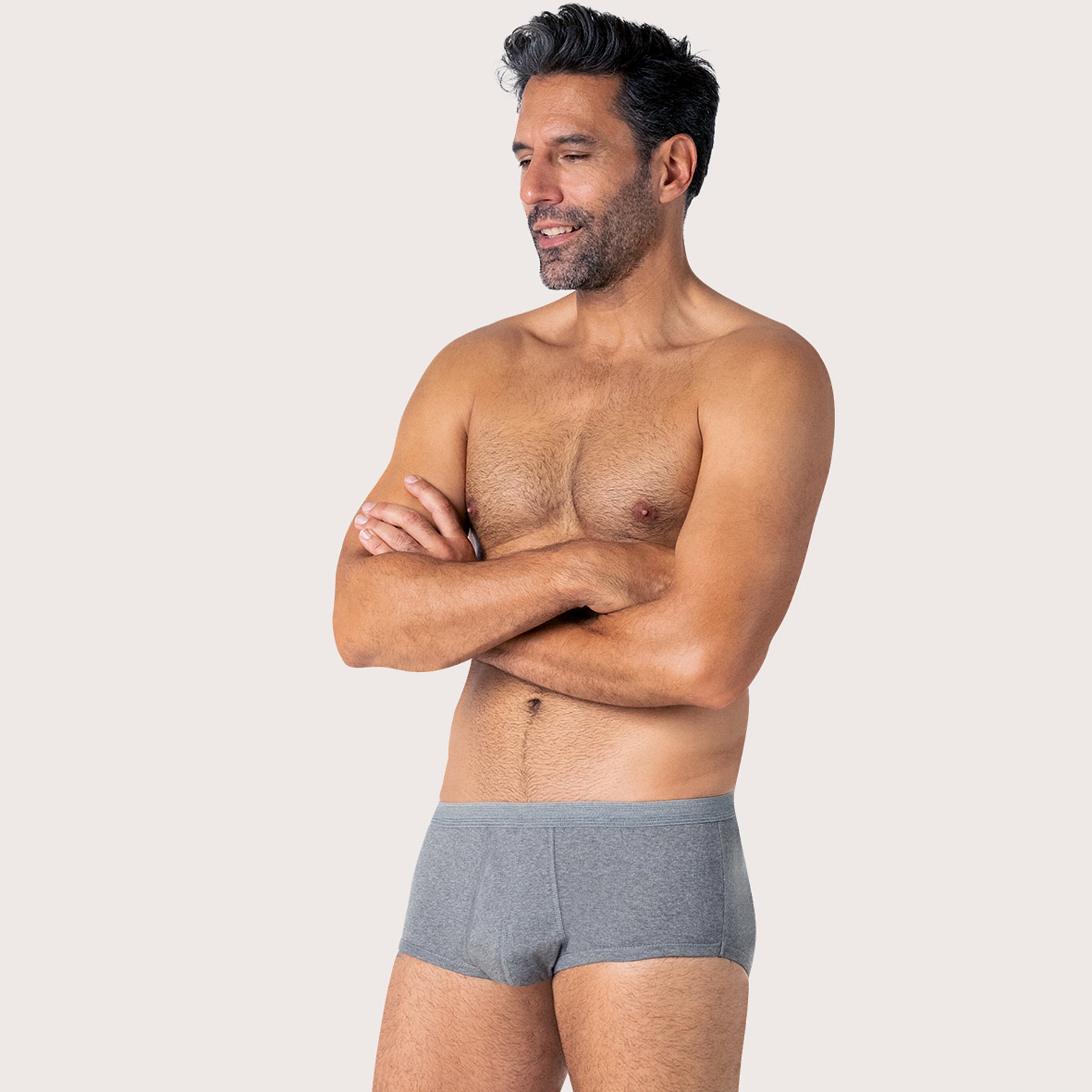 Slip taille haute ouvert homme Pur coton Premium Eminence