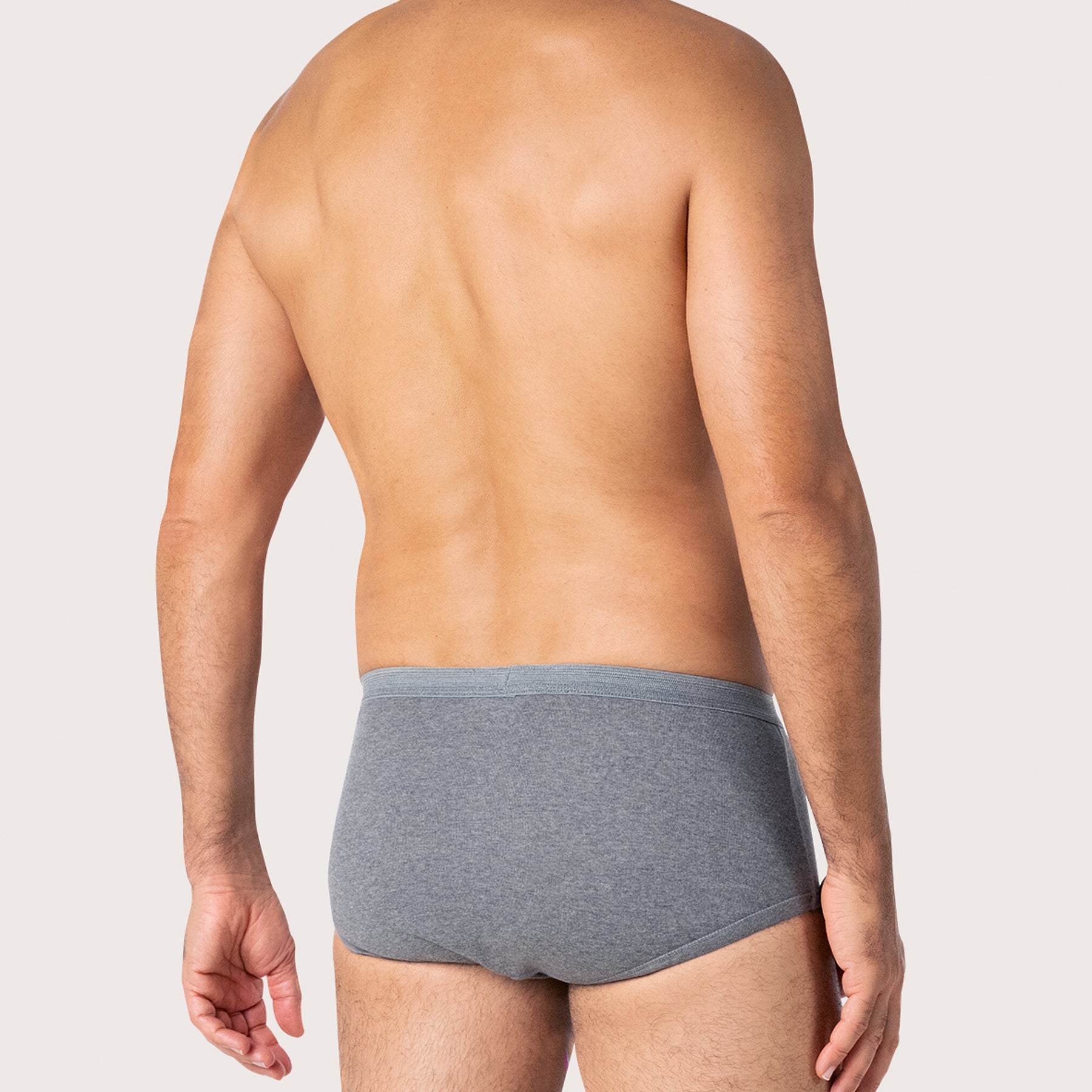 Slip taille haute ouvert homme Pur coton Premium Eminence
