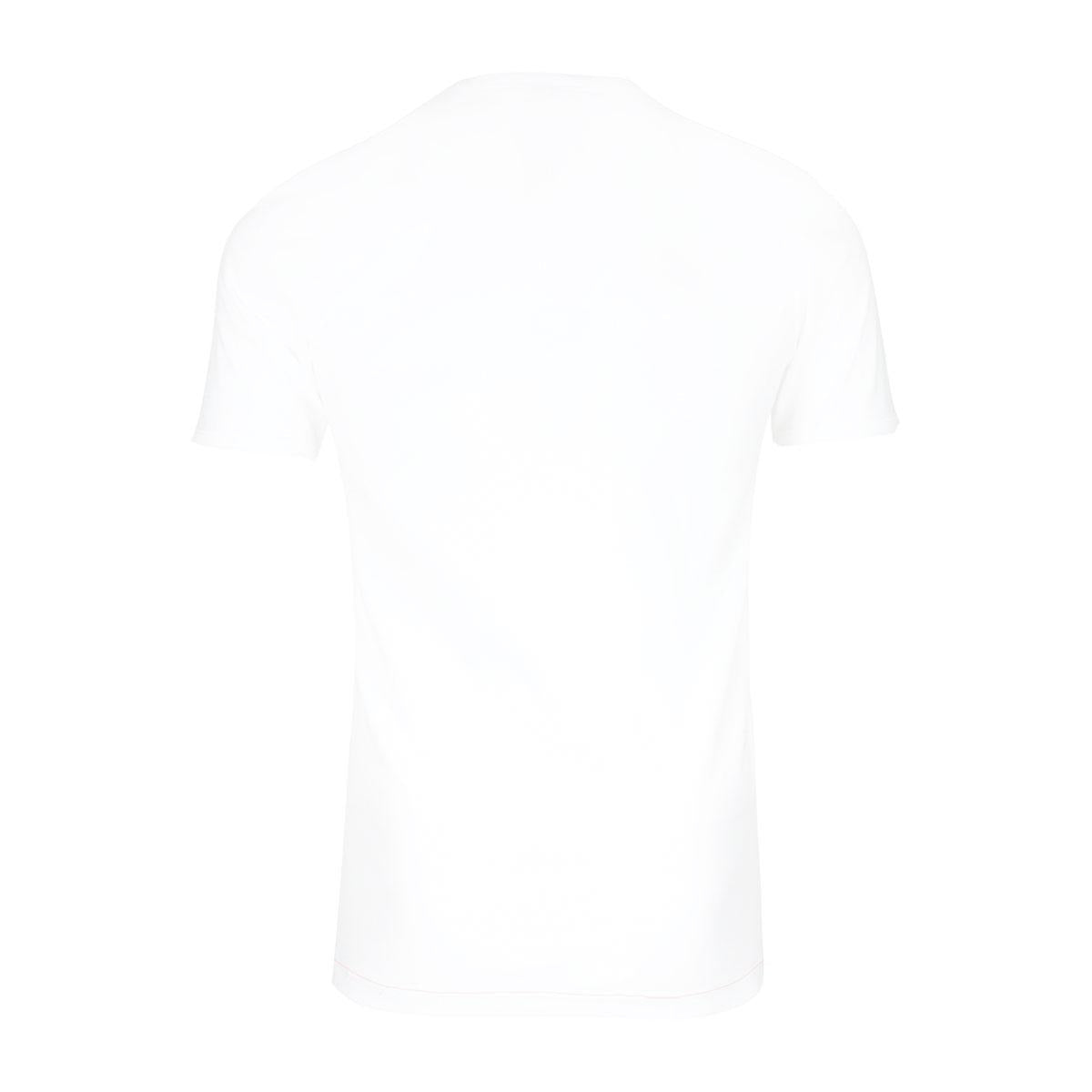 Tee-shirt col V homme Pur Coton 80 ans Eminence