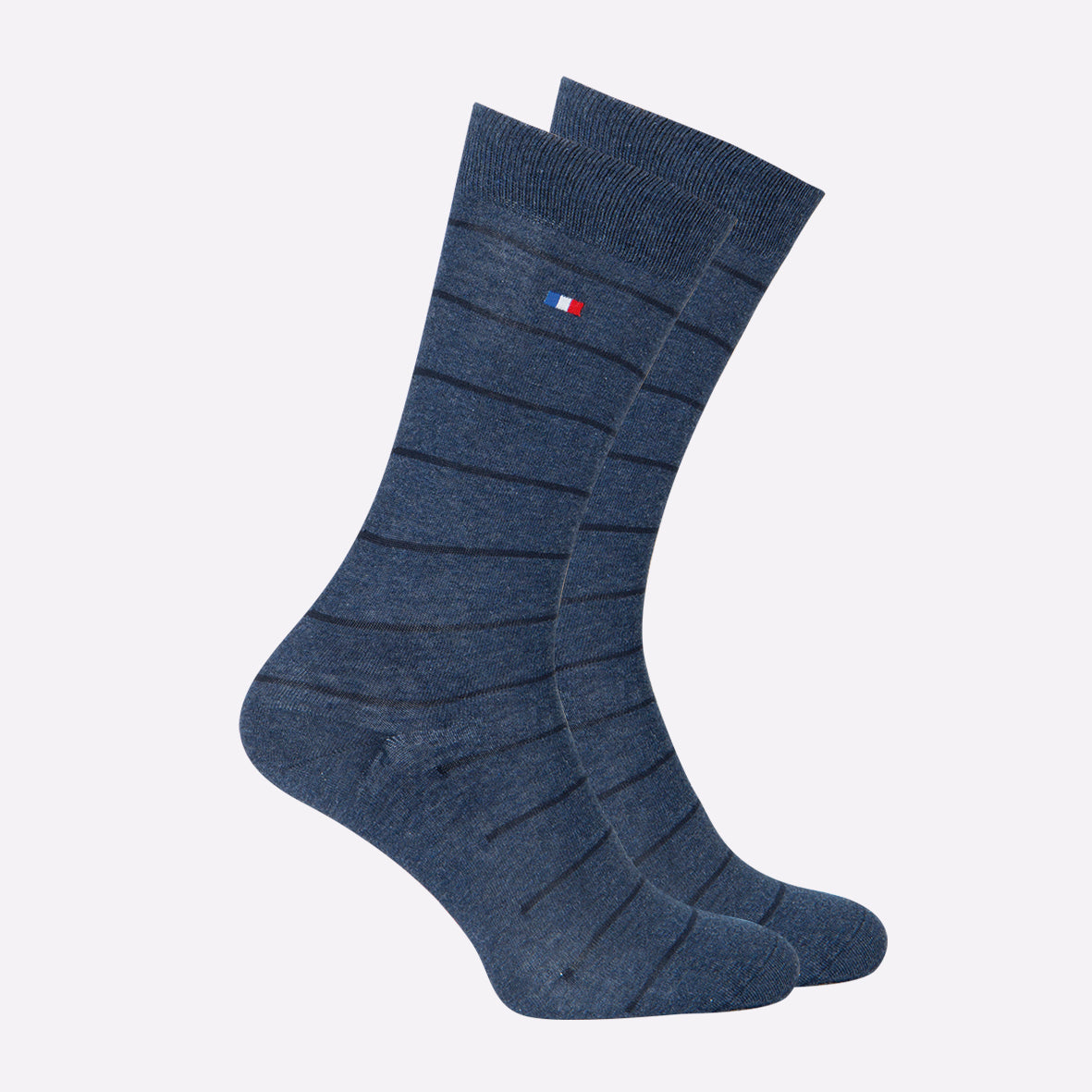 Lot De Chaussettes Habillées Eminence - Coton Peigné - Couleur Marine - Tailles 42/44 Et 45/46 - Neuf Avec étiquettes