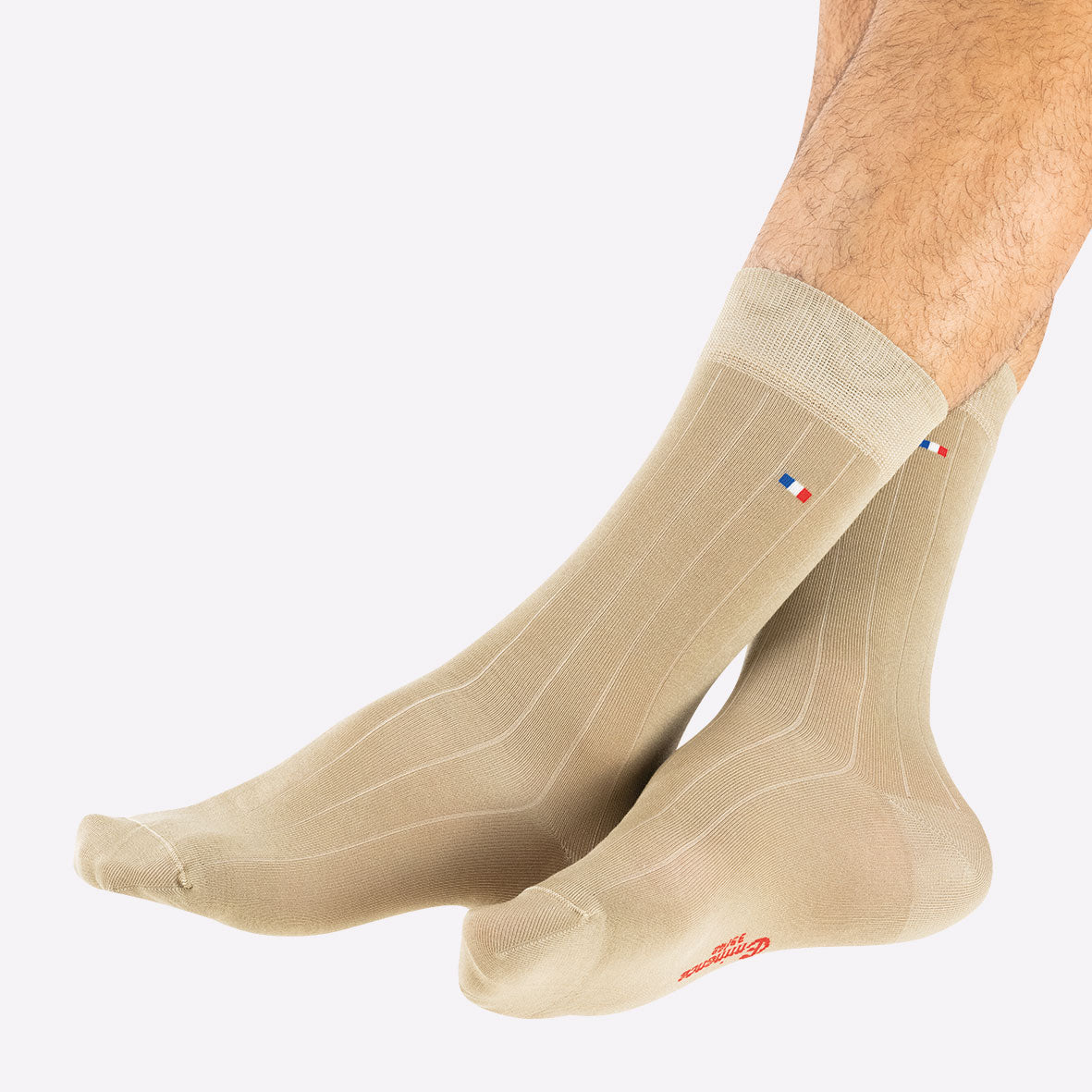 Chaussettes mi-hautes homme Fil d'Ecosse Fait en France Eminence