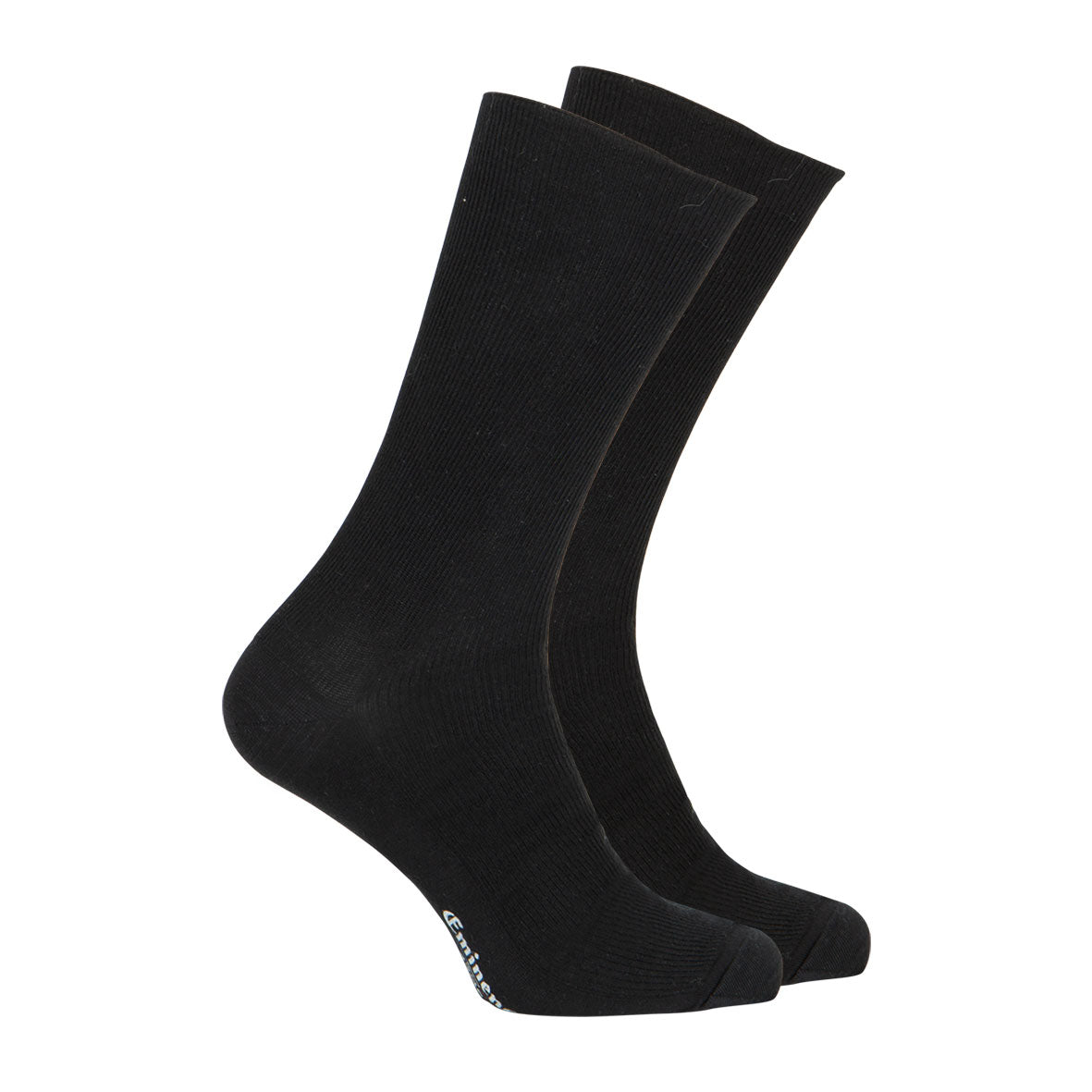Chaussettes mi-hautes non-comprimantes homme coton peigné Fait en France Eminence