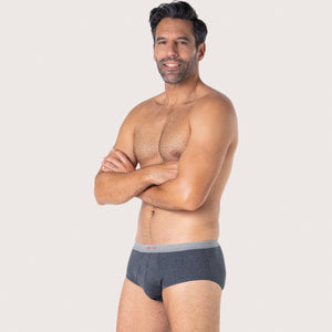 Slip taille haute ouvert Pur coton Premium Eminence