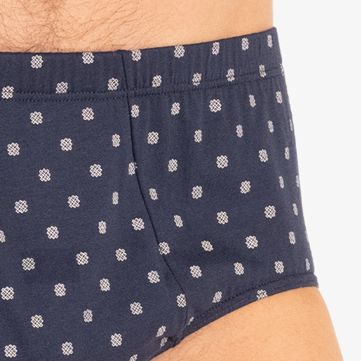 Slip taille haute ouvert Motifs Eminence