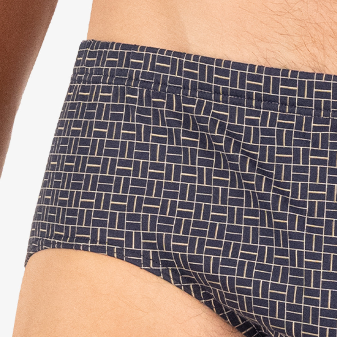 Slip taille haute ouvert Motifs Eminence