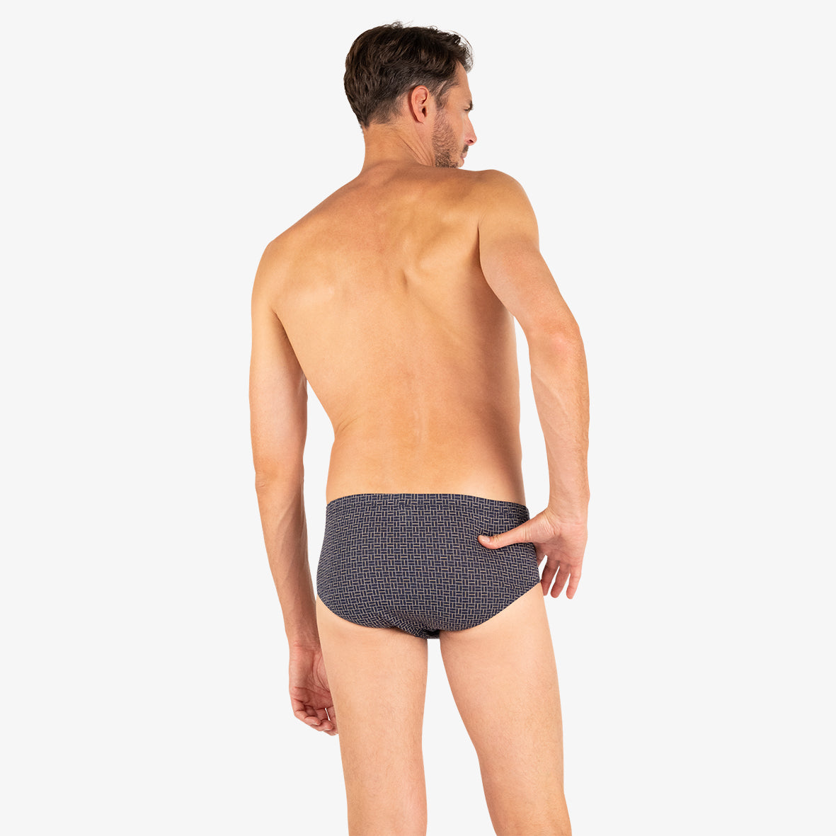 Slip taille haute ouvert Motifs Eminence