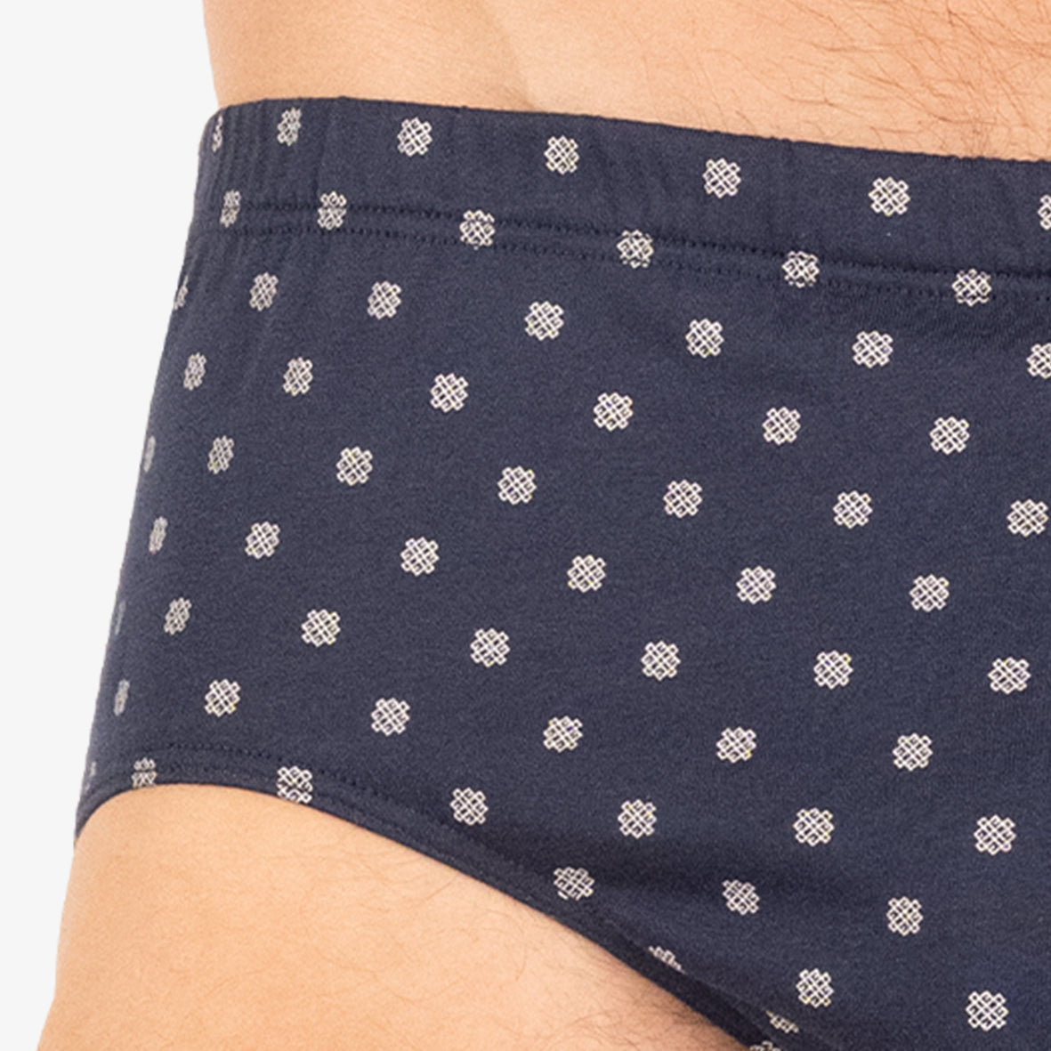 Slip taille haute ouvert Motifs Eminence