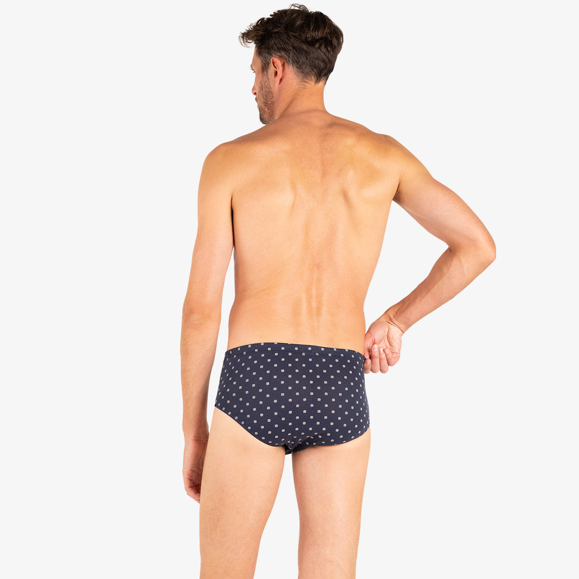 Slip taille haute ouvert Motifs Eminence