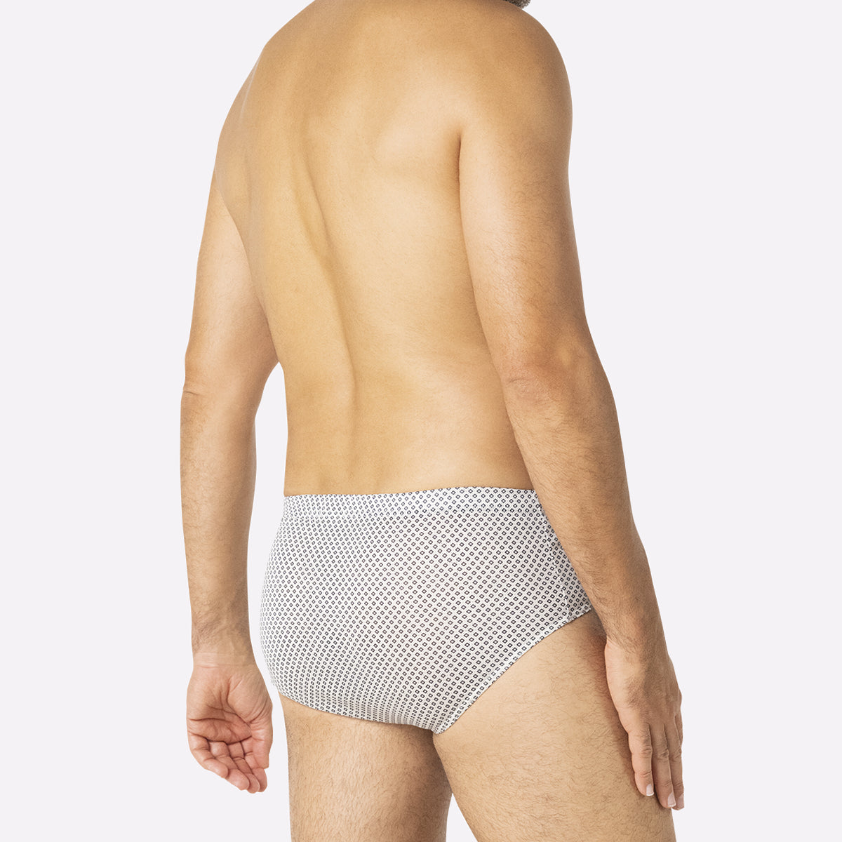 Slip taille haute fermé homme Motifs Eminence