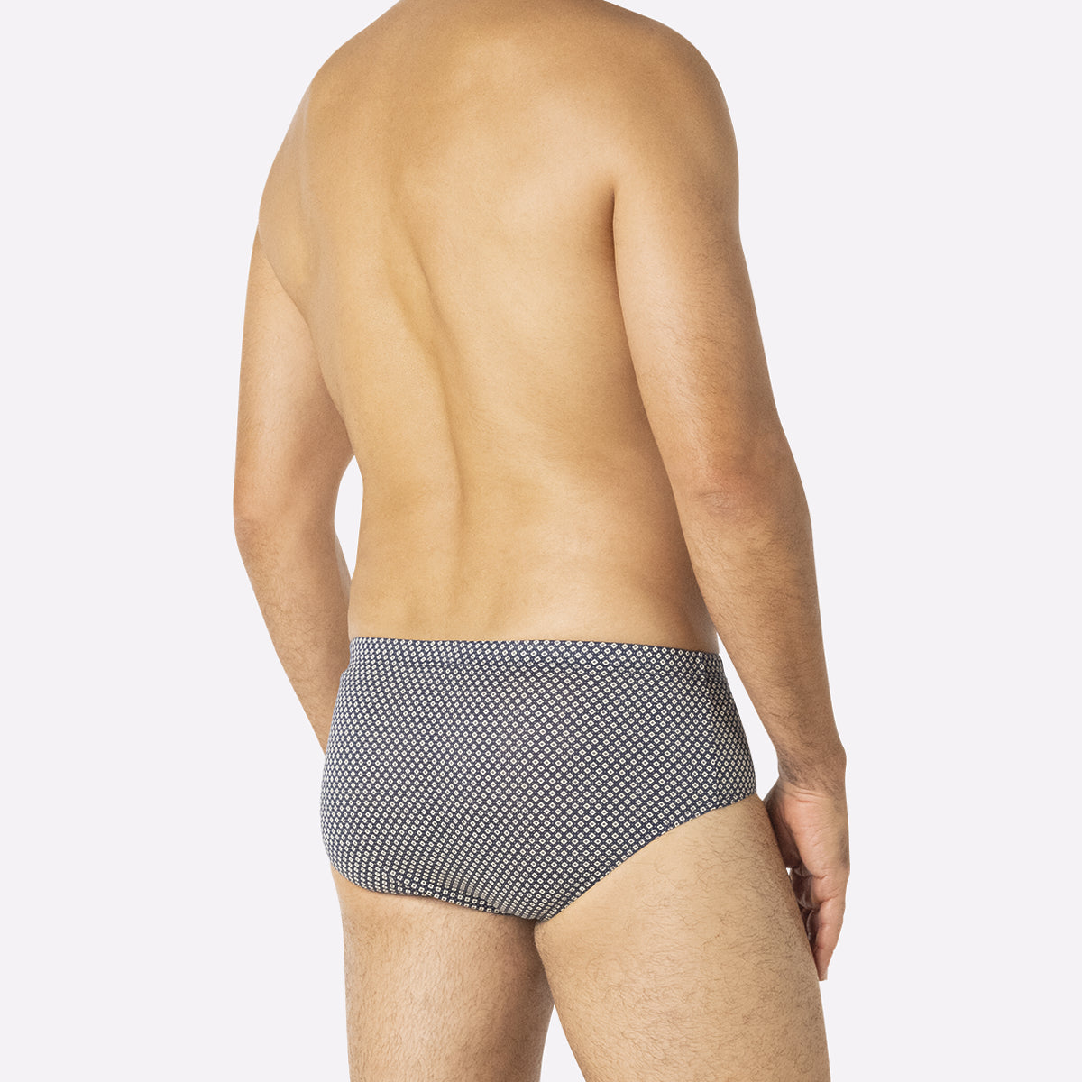 Slip taille haute fermé homme Motifs Eminence