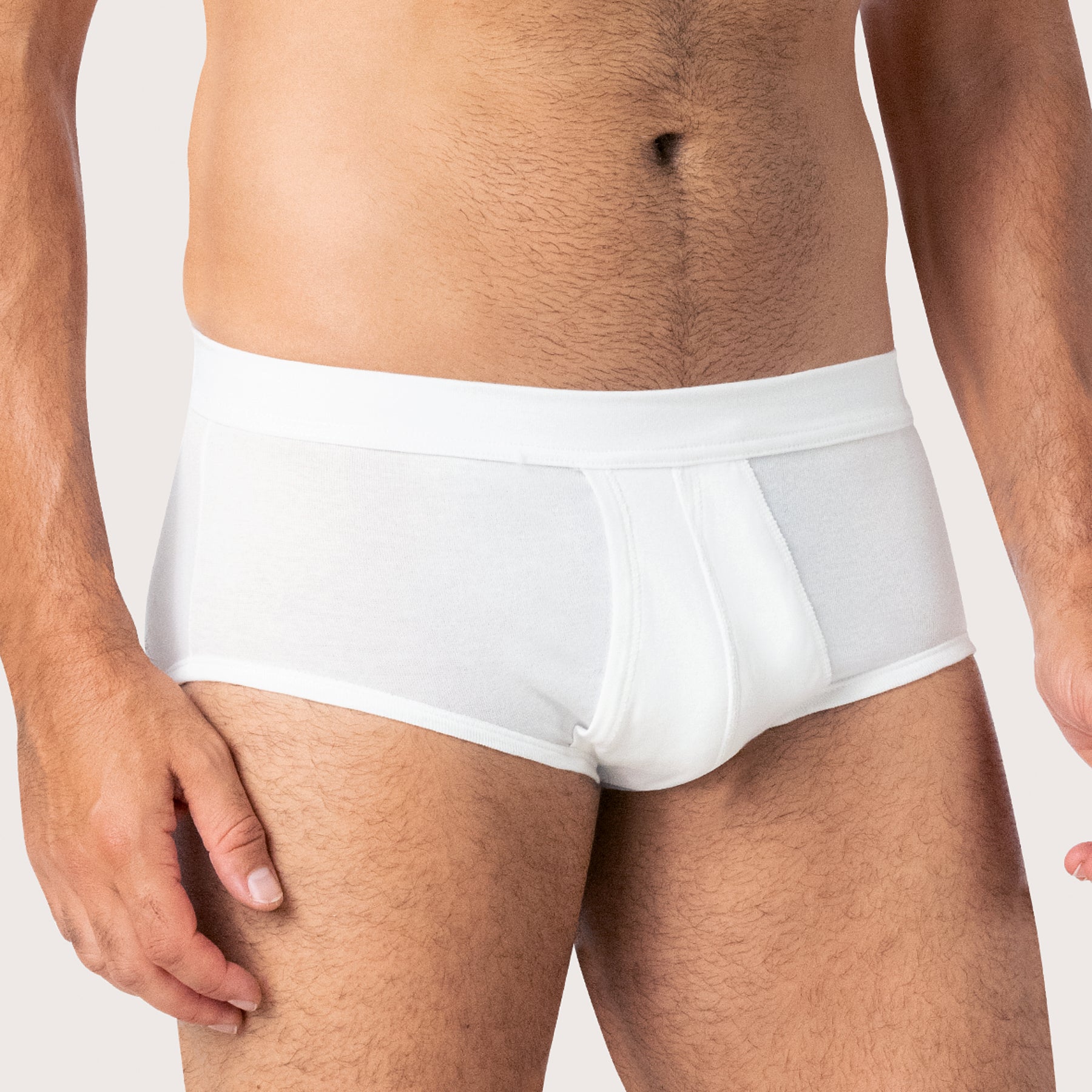 Slip Homme ouvert Coton Premium Eminence