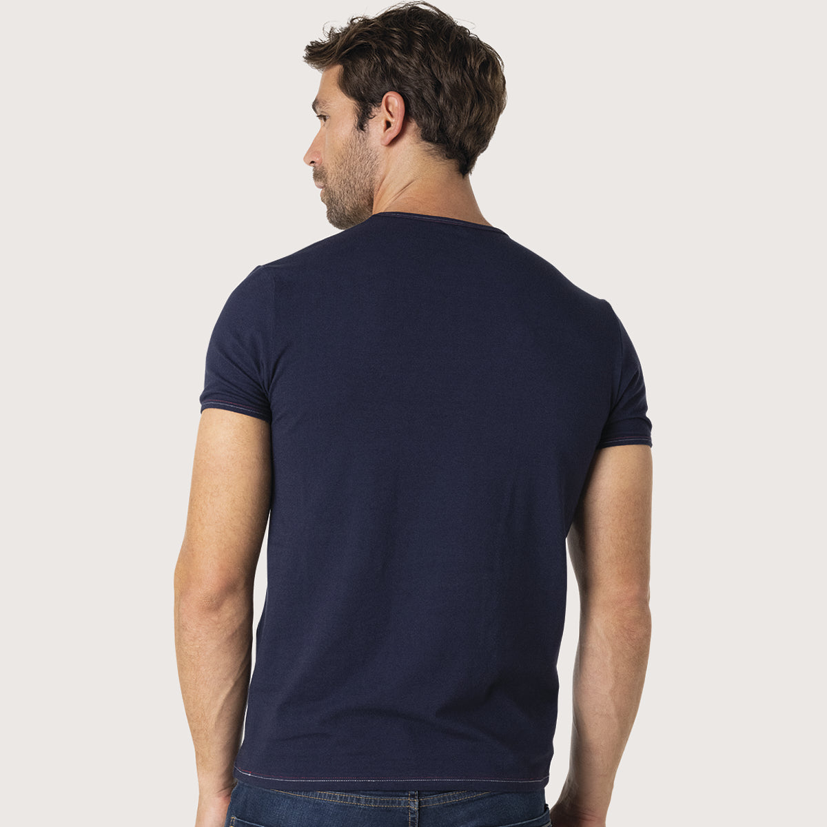 Tee-shirt col V homme Fait en France Eminence