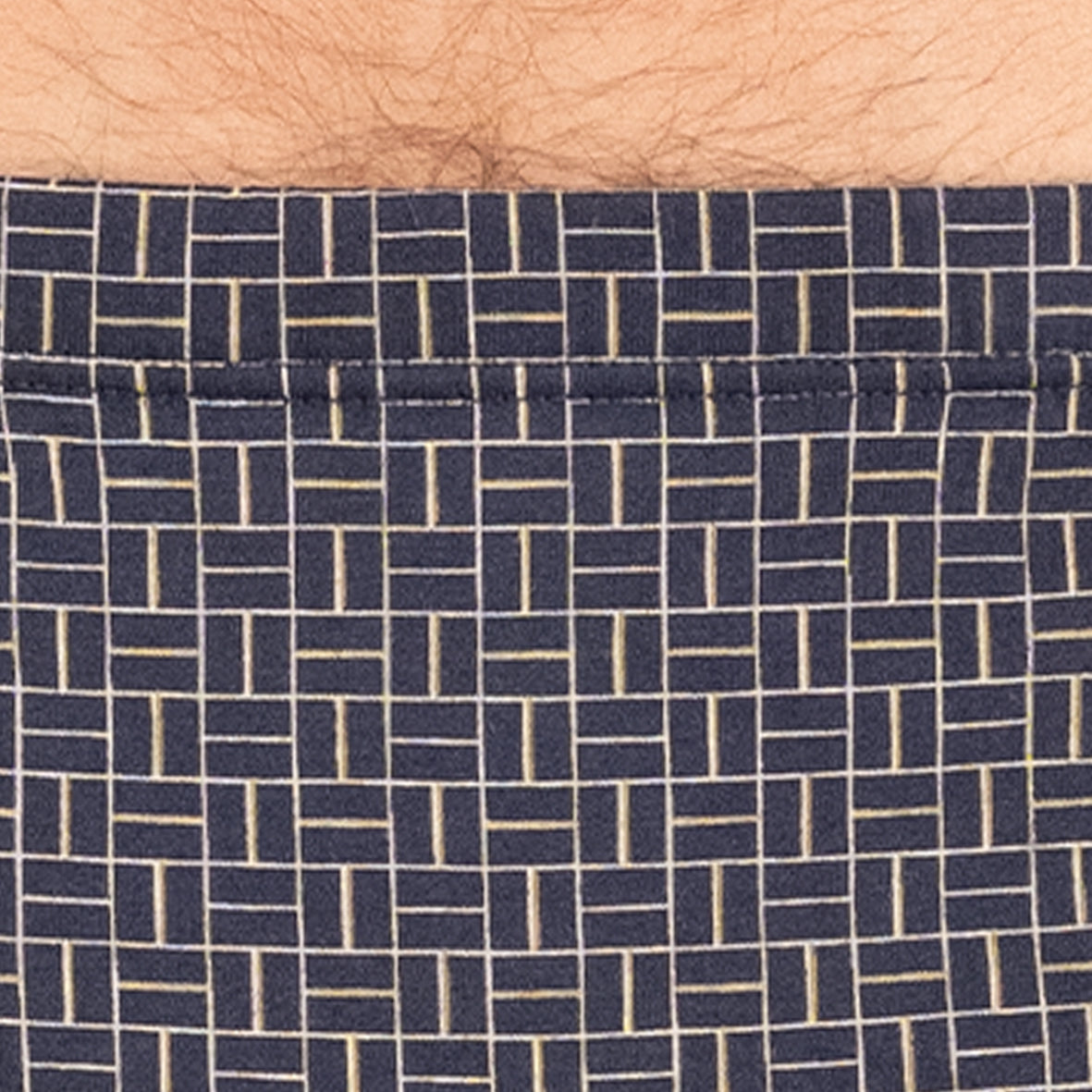 Slip taille haute ouvert Motifs Eminence