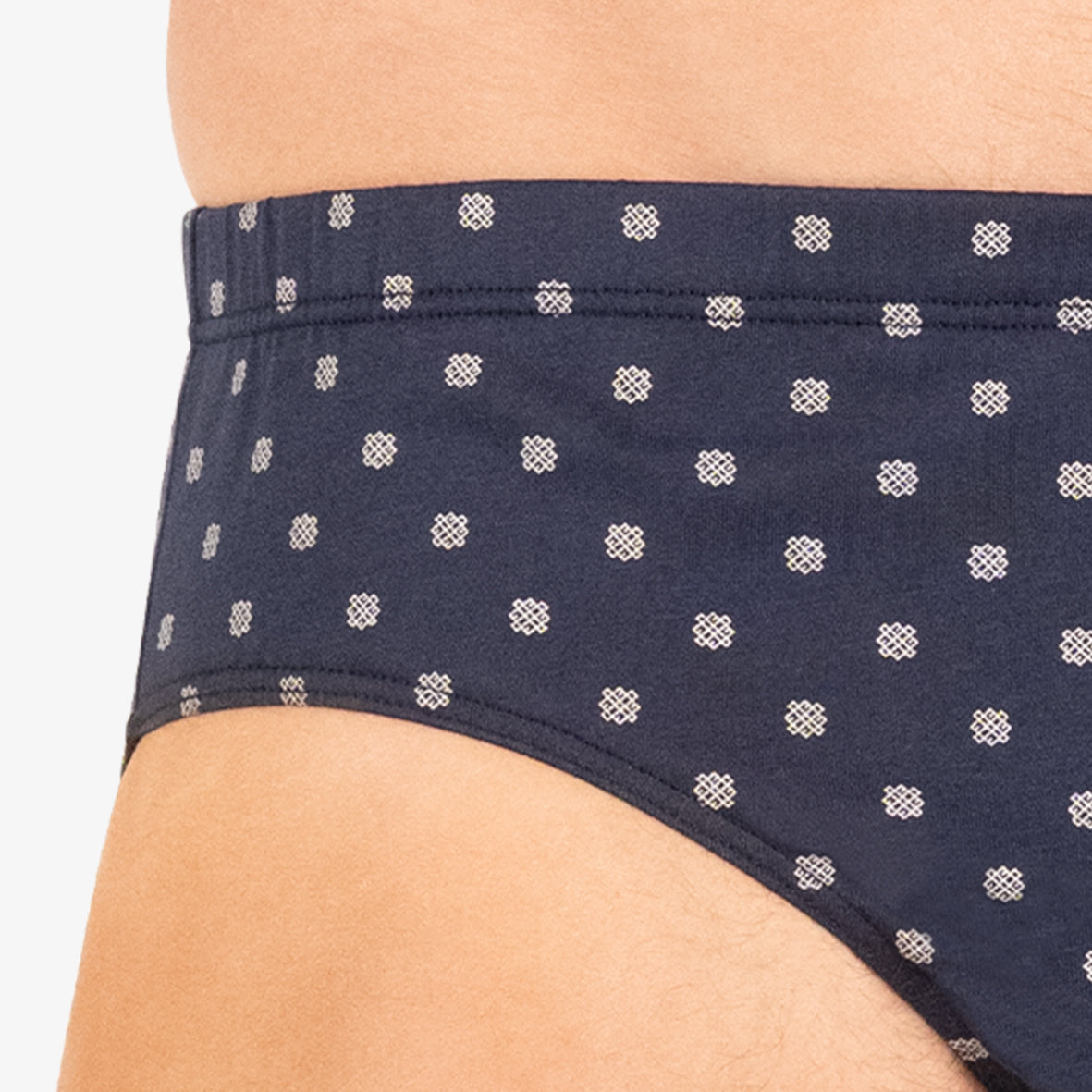 Slip taille haute ouvert Motifs Eminence