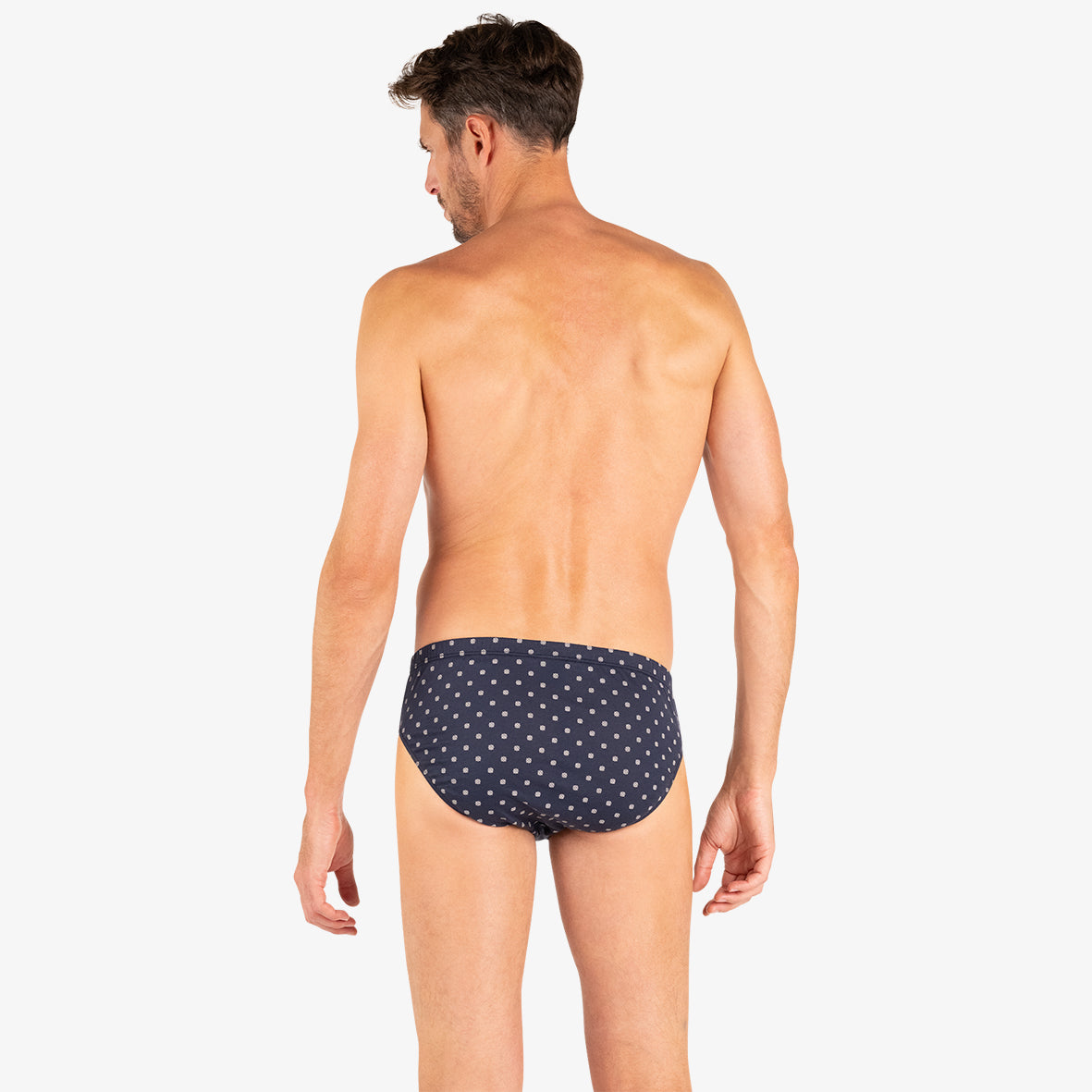 Slip taille haute ouvert Motifs Eminence