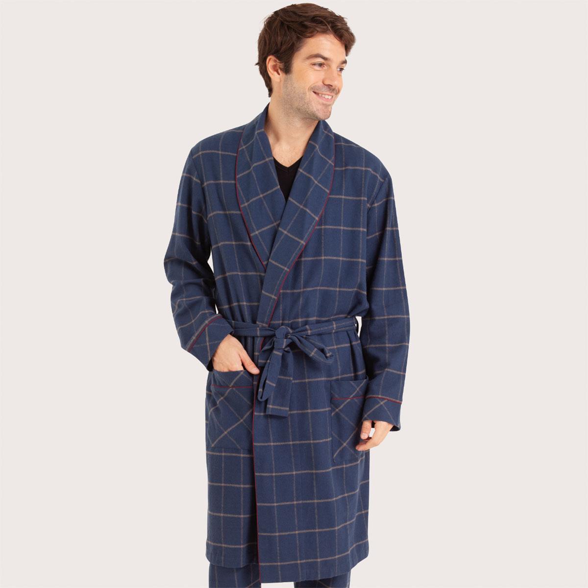 Robe de chambre homme Popeline Eminence