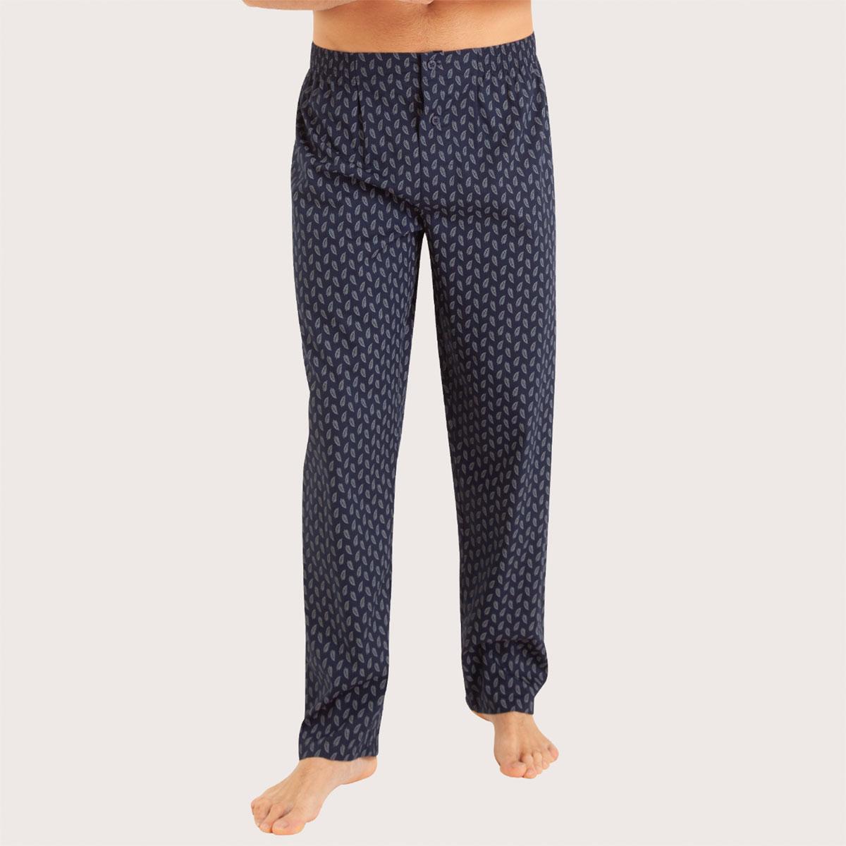 Pyjama long ouvert homme Popeline Eminence