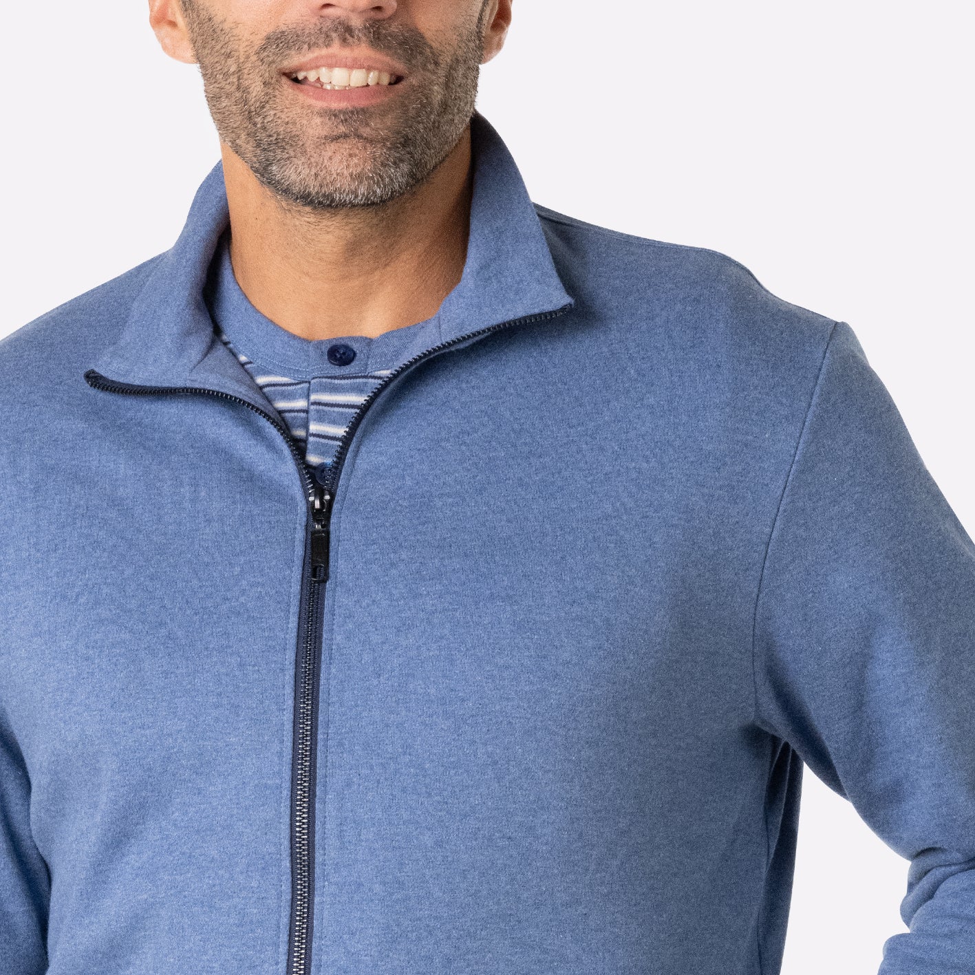 Veste zippée homme Interlock Eminence