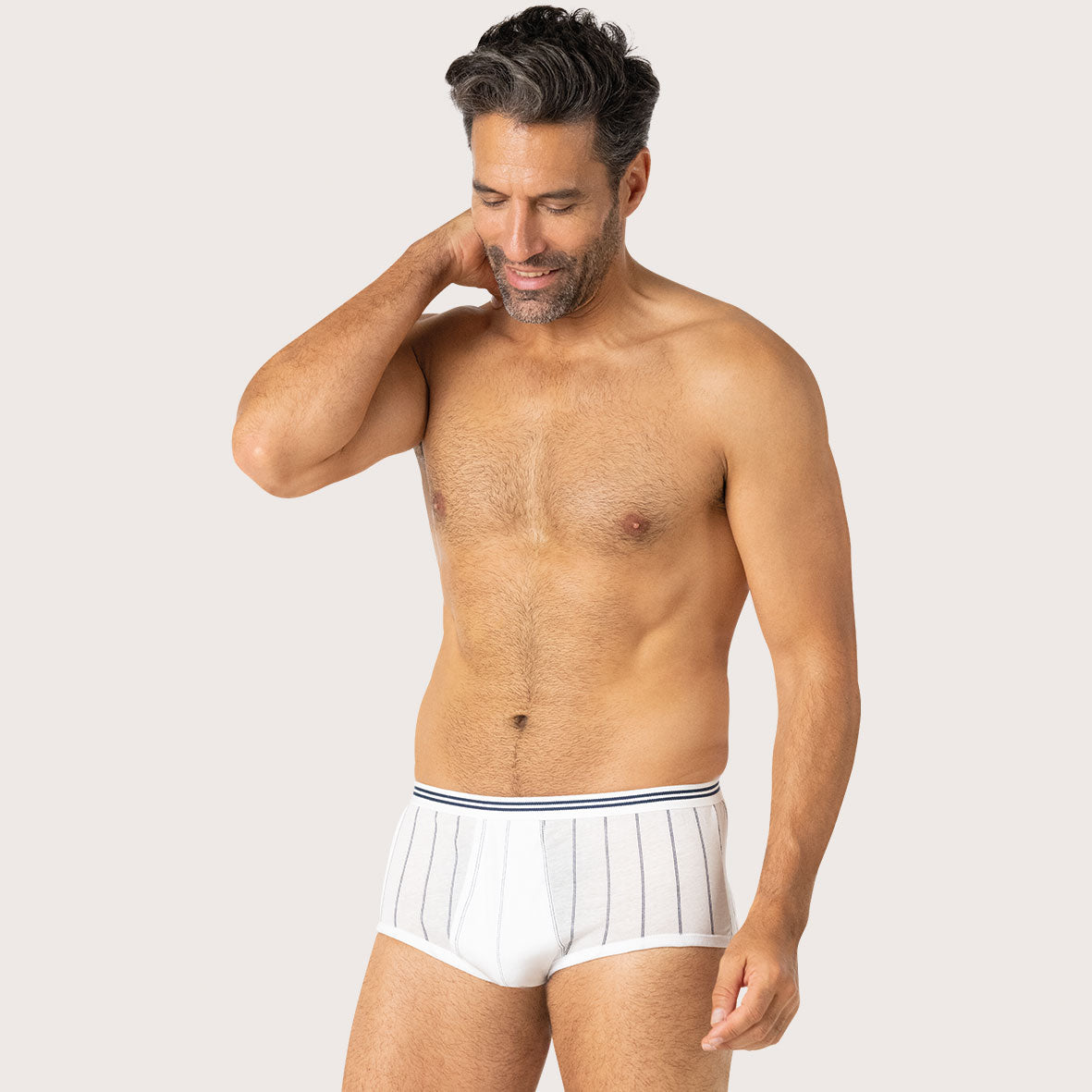 Lot de 2 slips taille haute ouvert Coton mercerisé Eminence