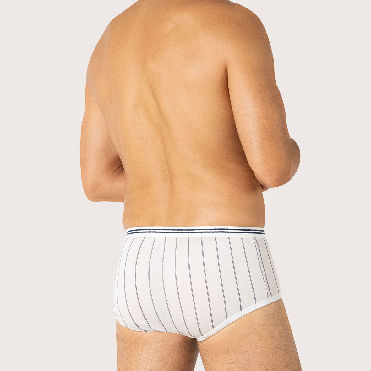 Lot de 2 slips taille haute ouvert Coton mercerisé Eminence