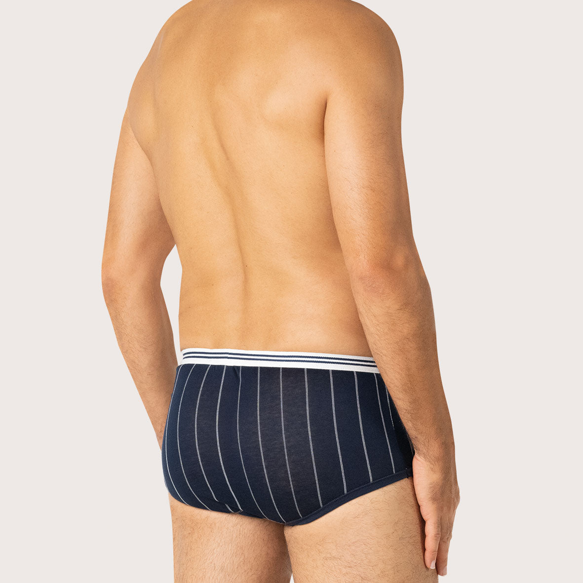 Lot de 2 slips taille haute ouvert Coton mercerisé Eminence