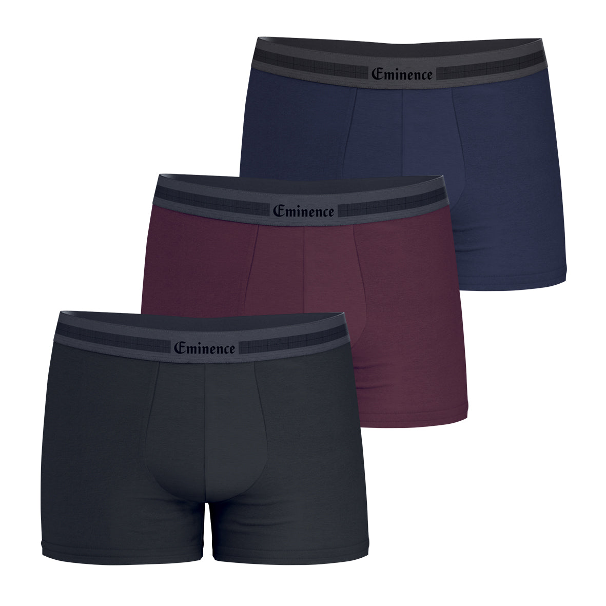 Lot de 3 boxers Homme EXCEPTION Eminence - Vendu en boîte cadeau
