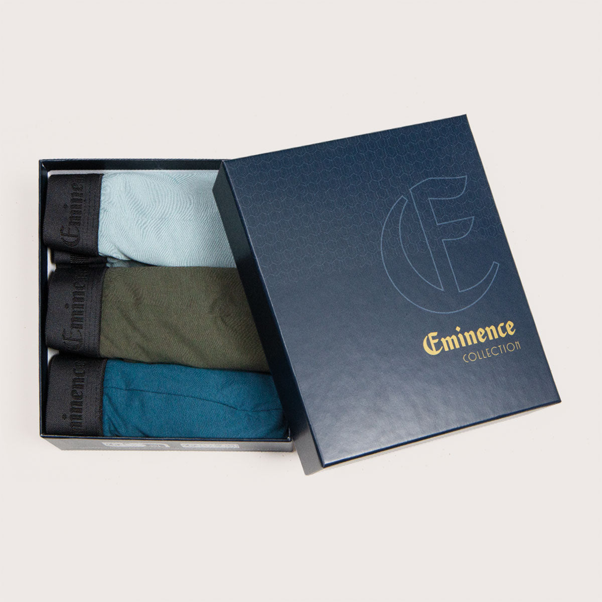 Lot de 3 boxers Homme EXCEPTION Eminence - Vendu en boîte cadeau